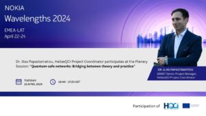 HellasQCI participates at NOKIA Wavelengths 2024