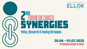 S. Kollias presents Pharos at the 2nd Synergies Forum on Cancer