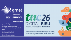 GRNET at TNC26: Advancing Quantum Technologies for the NREN Community