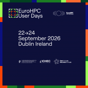 EuroHPC User Days 2026 – Dublin, Ireland | 22–24 September 2026