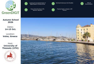 Registrations open for GreenDIGIT Autumn School 2026